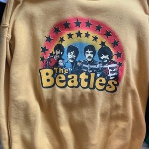 Beatles yellow sweater